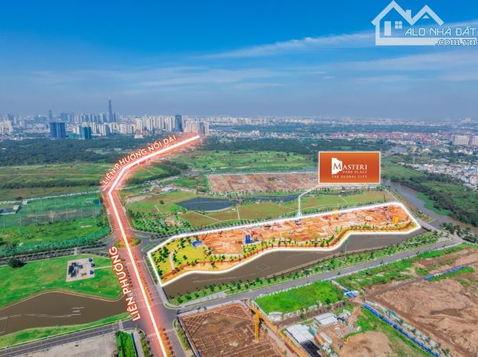 Căn hộ hạng sang Masteri Park Place thuộc KĐT The Global City, giá 110 triệu/m2