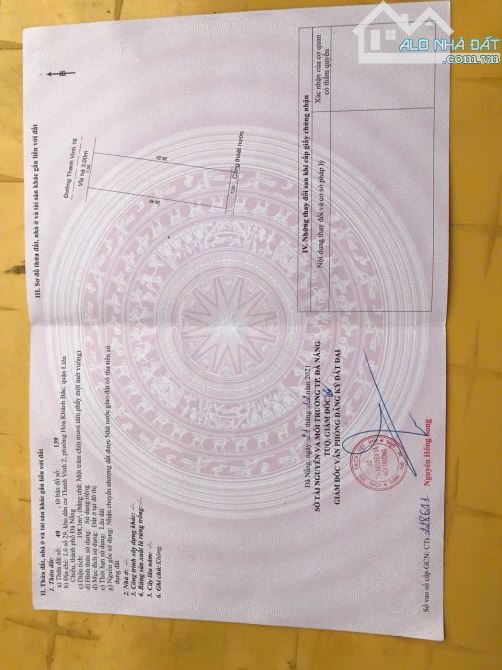 Bán 200m2 đất đường Thanh Vinh 16 gần Kcn Hoà Khánh - 1