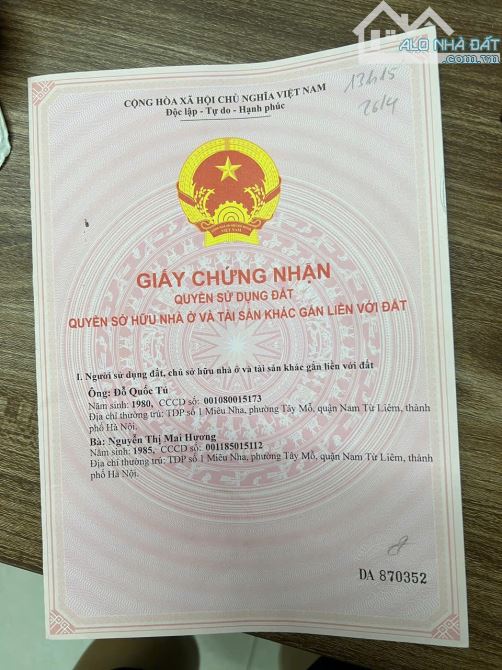 Gia đình cần bán gấp căn nhà 5 tầng 50m2.Tại Xuân Phương