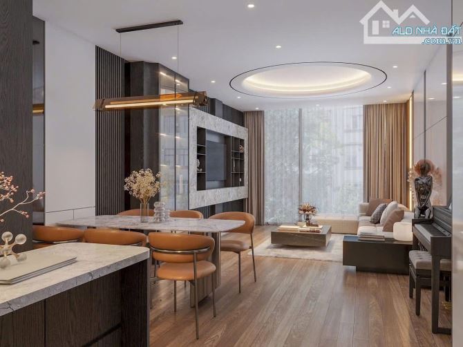 GẦN VÀNH ĐAI 3 - TÒA NHÀ VĂN PHÒNG ĐẸP - LÔ GÓC - 6 TẦNG THANG MÁY - MT 6,5M - PHÂN LÔ Ô T