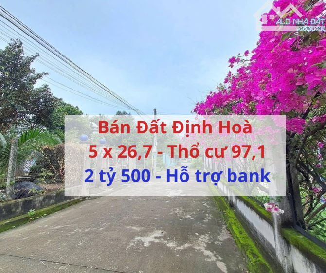 Đất Phú Hoà : mt đường Nguyễn Thái Bình - kinh doanh