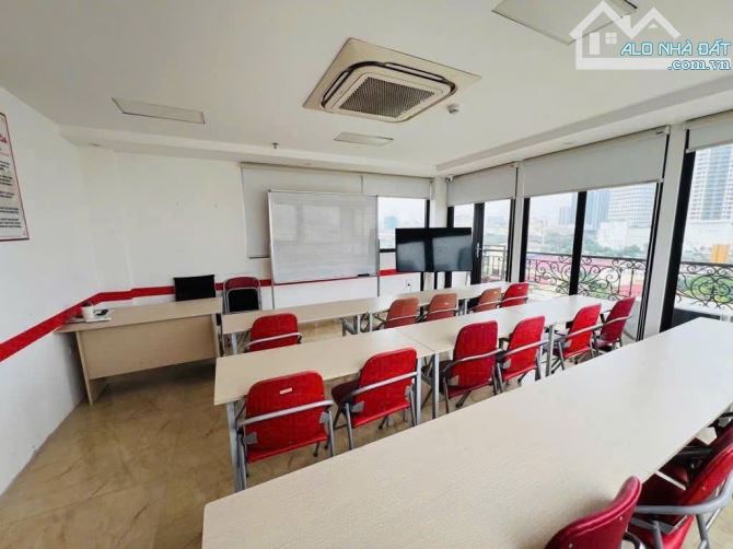 BÁN TOÀ VĂN PHÒNG 8 TẦNG CẦU GIẤY - 2 THANG MÁY - ÔTÔ TRÁNH - 160M2, MT 10M CHỈ 43.8 TỶ