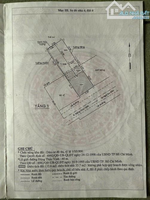 ⚓️ RẺ NHẤT TRỤC HIỆN NAY – NHÀ MẶT TIỀN ĐẶNG THÚC VỊNH, 10X27M - 4