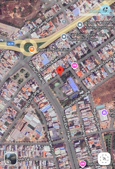 Bán đất mặt tiền đường Võ Chí Công, Xuân An, Phan Thiết DT 100m2 Hướng Đông Nam giá 3,8 tỷ