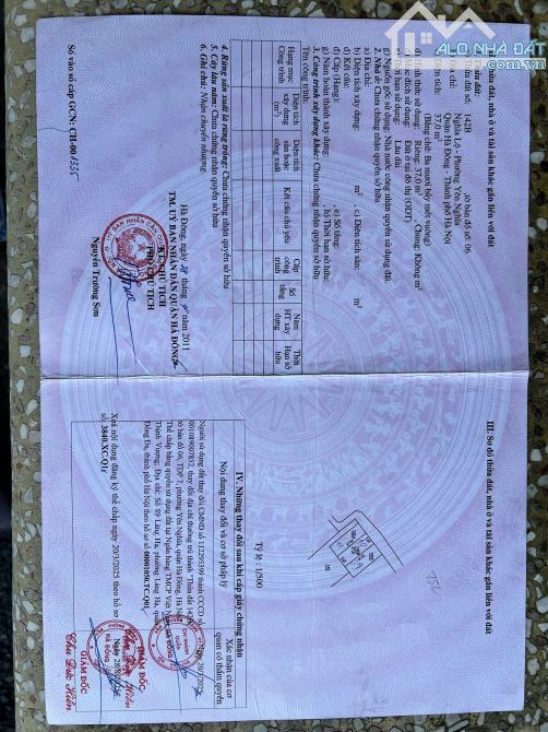 NHÀ 4 TẦNG - YÊN NGHĨA - HÀ ĐÔNG - Ô TÔ - GIÁ RẺ