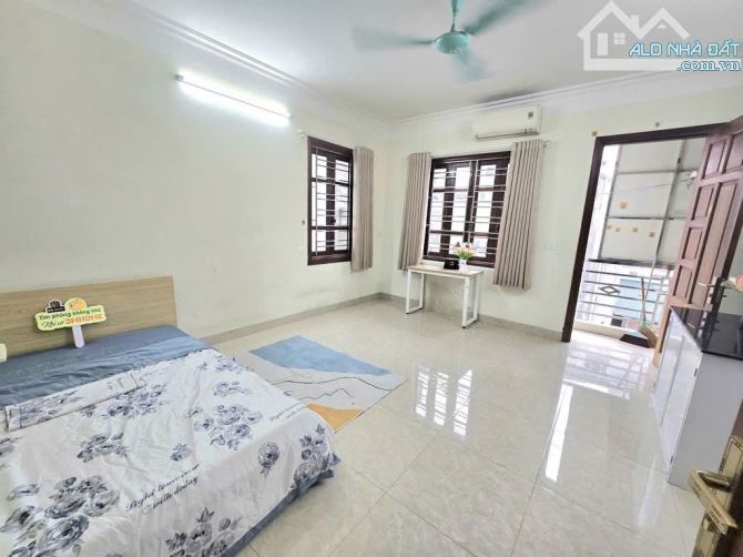 Cho Thuê CCMN 102 Pháo Đài Láng Đống Đa 35m2 Studio Cửa Sổ Ban Công Thang Máy Giặt Riêng - 7