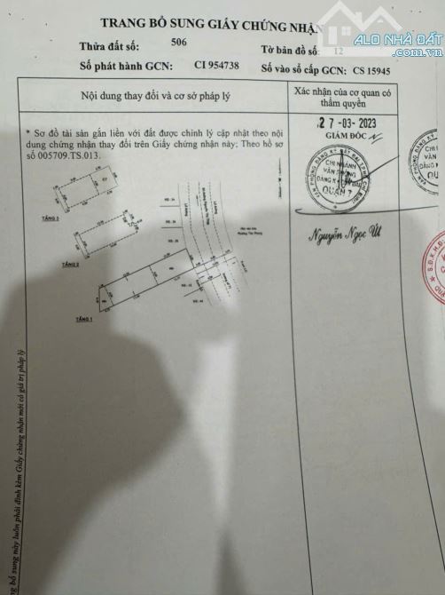 Nhà mặt tiền 40 Đường 73, KDC Tân Quy Đông, DT 6x28.5m - 3 Lầu - 27,5 tỷ ,SHR - 1