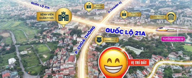 Chính chủ bán 100m2 mặt tiền 9m, giá 2tỷ tại trung tâm Thị Xã Sơn Tây - 3