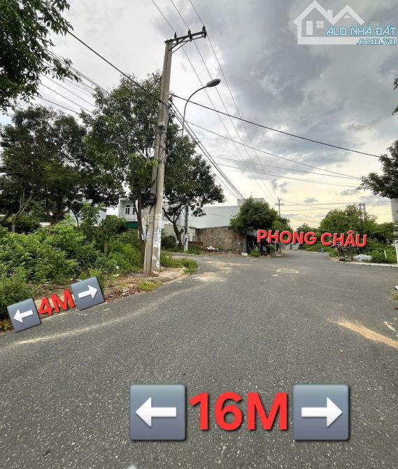 Bán lô đất vị trí đắc địa, sạch đẹp, trung tâm TĐC Đất Lành, mặt tiền đường 16m, thông Pho - 1