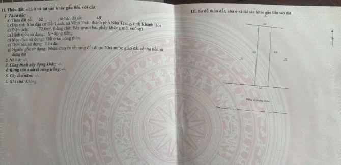 Bán lô đất vị trí đắc địa, sạch đẹp, trung tâm TĐC Đất Lành, mặt tiền đường 16m, thông Pho - 3