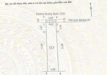 BÁN NHÀ MẶT PHỐ HOÀNG QUỐC VIỆT 54m2 × 5T. VỈA HÈ SIÊU RỘNG - KINH DOANH ĐỈNH CAO