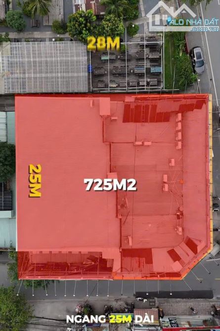🔥 Rẻ 20%: GÓC 2 MẶT TIỀN TRẦN NÃO, AN KHÁNH, THỦ ĐỨC 25x28m thu 5 tỷ/ năm giá 210T - 2