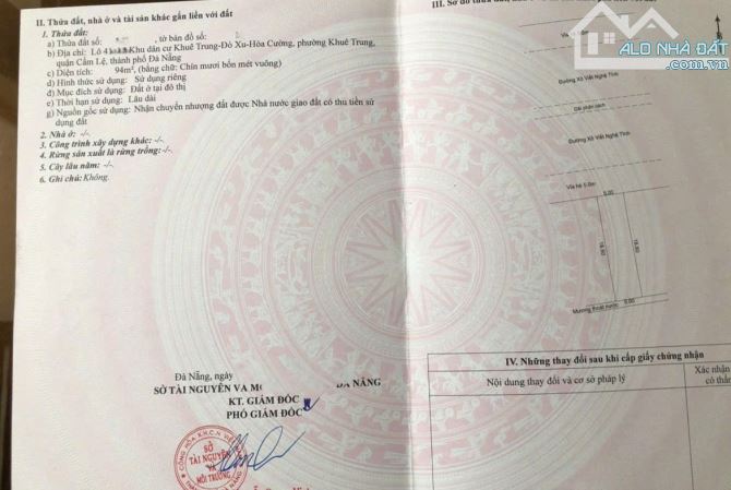 Đất mặt tiền đường 33m Xô Viết Nghệ Tĩnh. Vị Trí Đẹp. S=188m2 Gía: 31 tỷ