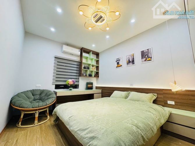 Bán nhà phố Hoàng Mai – 46m² x 5 tầng – thang máy – 8 phòng ngủ – full nội thất.