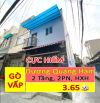 Nhà 2 tầng đường Dương Quảng Hàm, Quận Gò Vấp, 30m² (4x7), 3.65 tỷ, 2 phòng ngủ