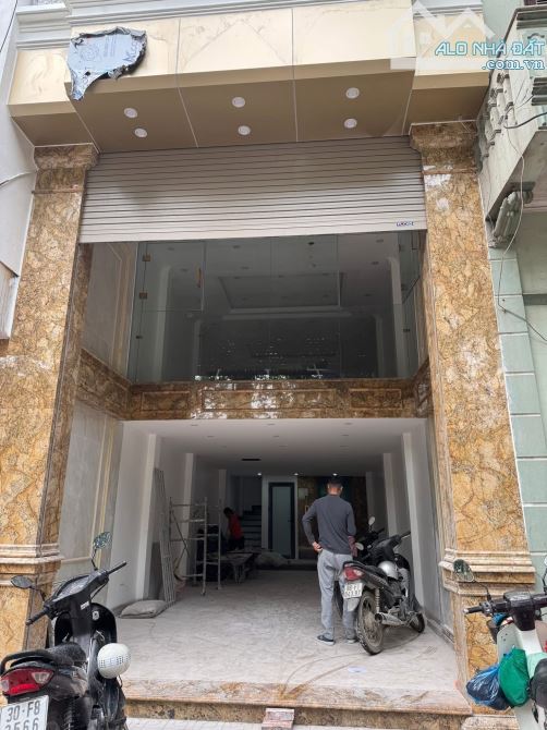 BÁN NHÀ PHÂN LÔ ĐỀN LỪ 2 – 60m² – 7 tầng – thang máy – 2 vỉa hè – đường ô tô tránh