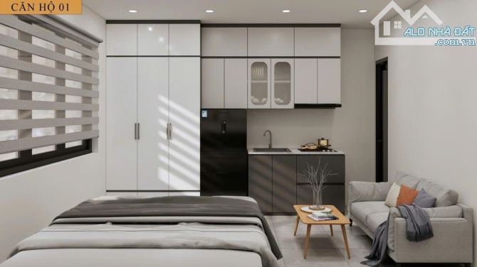 Toà CCMN Hoàng Quốc Việt, 80m² x 8T thang máy, 36 phòng KK, 3 thoáng, dòng tiền 110tr/ th