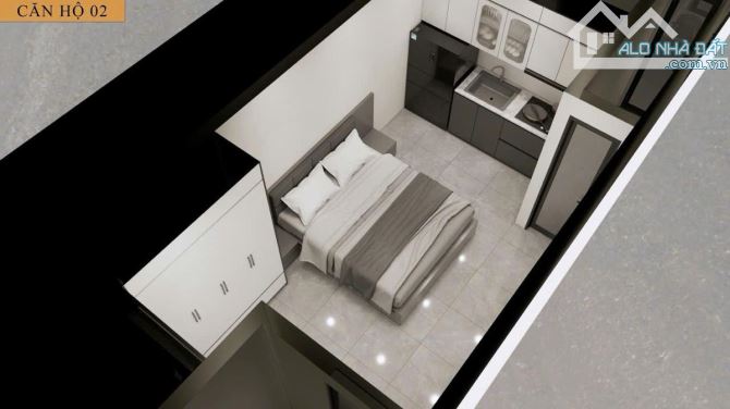 Toà CCMN Hoàng Quốc Việt, 80m² x 8T thang máy, 36 phòng KK, 3 thoáng, dòng tiền 110tr/ th