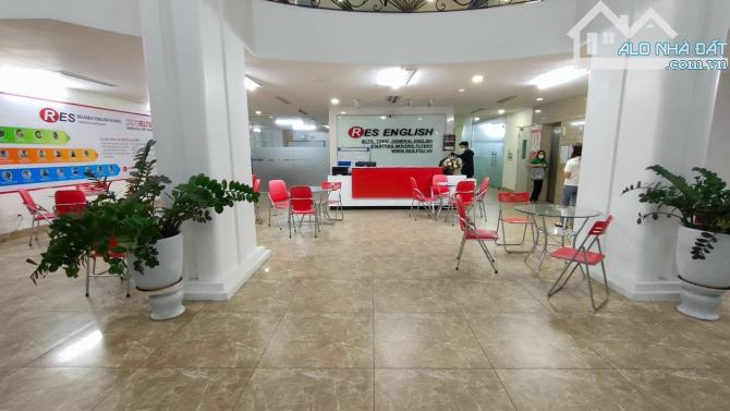 Toà văn phòng 9 Tầng mặt phố đường đôi Cầu Giấy 110/120m2 Mt8,5m có HĐ THUÊ 130 tr/tháng