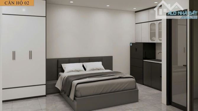 Toà CCMN Hoàng Quốc Việt, 80m² x 8T thang máy, 36 phòng KK, 3 thoáng, dòng tiền 110tr/ th