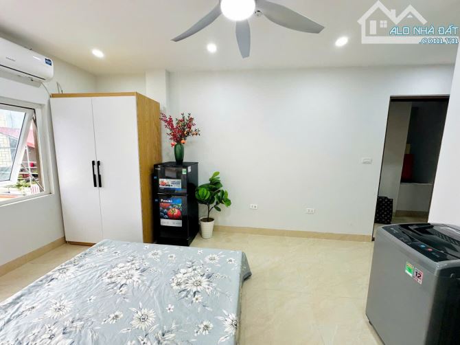 Cho Thuê CCMN Ngõ 43 Trung Kính Cầu Giấy 30m2 Studio Cửa Sổ Giặt Riêng Thang Máy Full Đồ - 9
