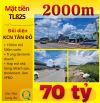 20x100 Mặt Tiền Tỉnh Lộ 10. Đối diện KCN Tân Đô. 1500m thổ, 500m vườn