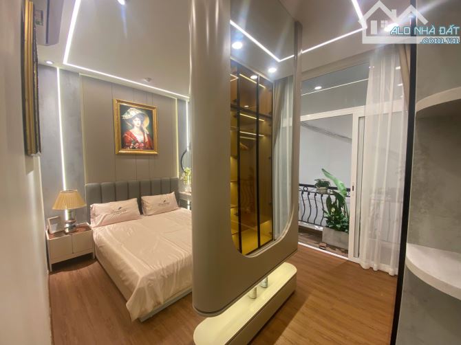 Tiện ích hồ Ba Mẫu, ngõ thông, ô tô gần - 52m x 4 tầng MT 4.6m nở hậu - 12.3 tỉ