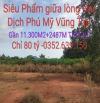 Giữa lòng Hắc Dịch, Phú Mỹ, Vũng Tàu, 11300M2+2487M2 TC-chỉ 80 tỷ