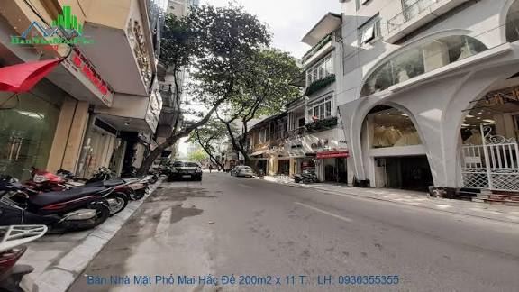 Mặt phố Mai Hắc Đế, Hai Bà Trưng, 1 sổ, 1 chủ DT 164M, 11 Tầng, MT 10M Gia 204 tỷ