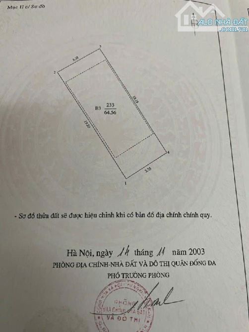 Bán nhà riêng phố Yên Lãng, Đống Đa - DT65m * 4T, Ngõ thông Phân lô - 14,8 tỷ sổ chính chủ