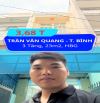 Trần Văn Quang, Tân Bình - Nhà 3 tầng, hẻm ba gác thông - 3 tỷ 680