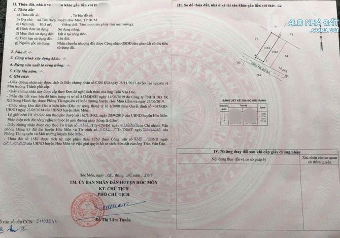 NHÀ CẤP 4 GIÁ MỀM – 2 SẸC TÂN HIỆP 4, TÂN HIỆP HÓC MÔN – CHỈ 725 TRIỆU - 7