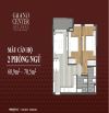 Bán Căn hộ Grand Center Quy Nhơn.2Pn, 2wc. Sổ Hồng Lâu Dài, Hướng biển ĐN cắt lỗ 600 triệu