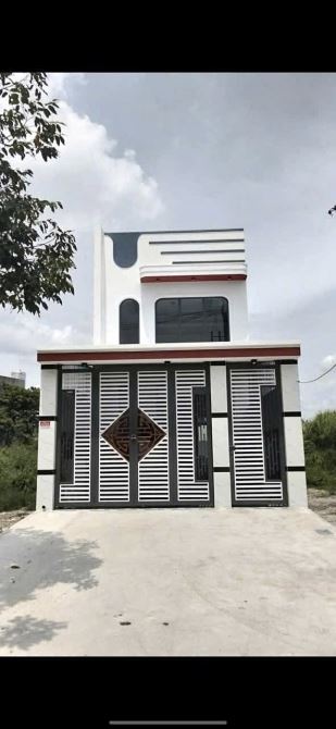 Nhà 1Trệt 1Lầu mới 100% đường nhựa số 64 hẻm 1/ Nguyễn Thị Lắng,Tân Phú Trung,Củ Chi 130m2