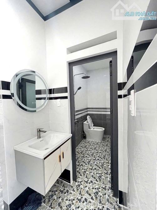 Nhà 1Trệt 1Lầu mới 100% đường nhựa số 64 hẻm 1/ Nguyễn Thị Lắng,Tân Phú Trung,Củ Chi 130m2 - 2