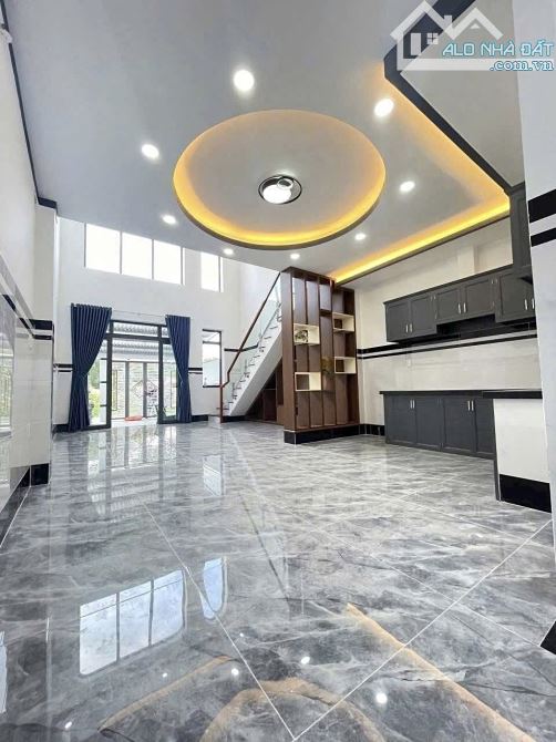 Nhà 1Trệt 1Lầu mới 100% đường nhựa số 64 hẻm 1/ Nguyễn Thị Lắng,Tân Phú Trung,Củ Chi 130m2 - 4