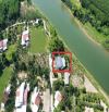 Bán nhà biệt thự mái thái 500m2 có 130m2 đất ở gần sông phía sau