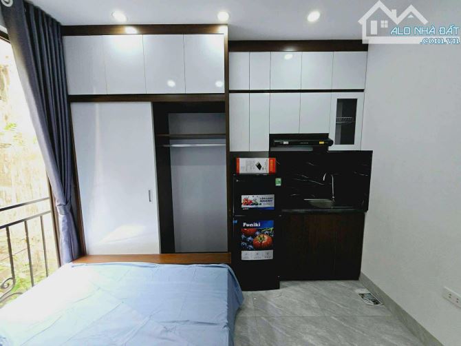 BÁN TOÀ CHDV CÁT LINH HÀO NAM XÂY MỚI 67m2 - 6 TẦNG 18 P CHO THUÊ GIÁ 23 TỶ .