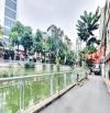 NHÀ VIEW HỒ ĐẲNG CẤP KINH DOANH - TRUNG KÍNH - TRẦN DUY HƯNG - 92M2 - 4 TẦNG - GARA Ô TÔ