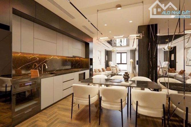 CẦU GIẤY – MẶT PHỐ LỚN – VỈA HÈ RỘNG – KD ĐỈNH - 7T THANG MÁY – FULL NỘI THẤT 5 SAO