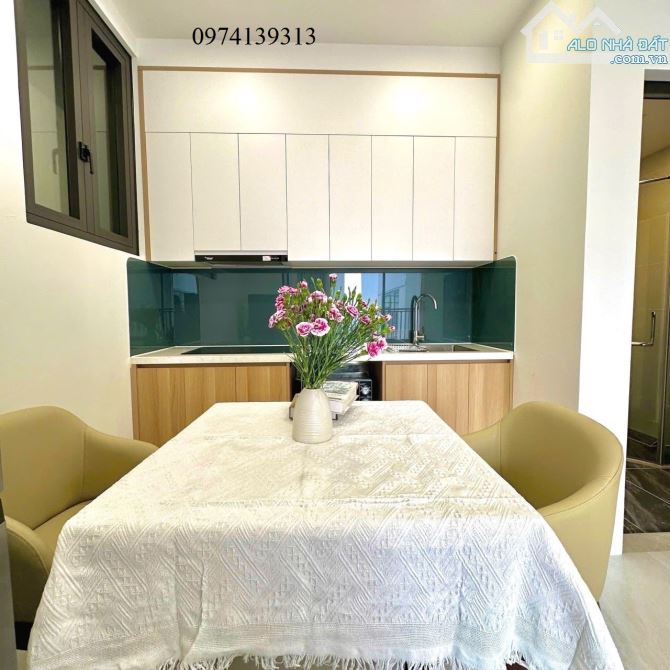 Siêu tòa CHDV phố Yên Lãng xây 90m2*8T lô góc 3 thoáng, ô tô kinh doanh 27PKK mới đẹp - 2
