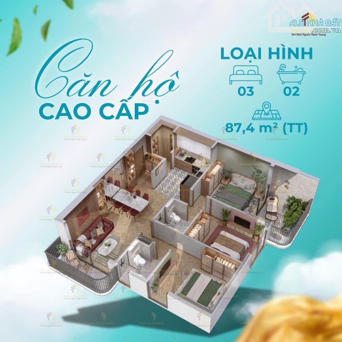 CĂN HỘ 5 SAO DỰ ÁN ECOPLACE NẰM NGAY TRUNG TÂM THÀNH PHỐ - 3