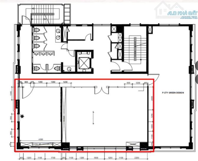 Cho thuê Văn Phòng lầu cao ngay Điện Biên Phủ Bình Thạnh diện tích 82 m2 giá 36 tr/tháng - 4