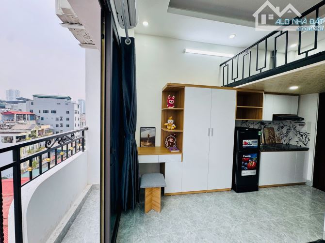 Cho Thuê CCMN Ngõ 40 Ngọc Trục Nam Từ Liêm 25m2 Gác Xép Cửa Sổ Ban Công Thang Máy Ô Tô Đỗ - 11