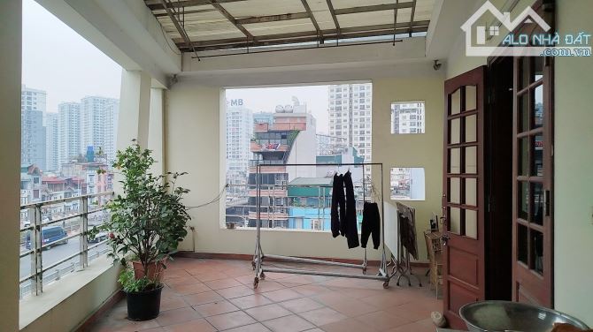 Mặt Phố Minh Khai, Vỉa hè kinh doanh, 7 tầng Thang Máy, dt 85m, m.tiền 12.4m, Giá 49.5 tỷ.