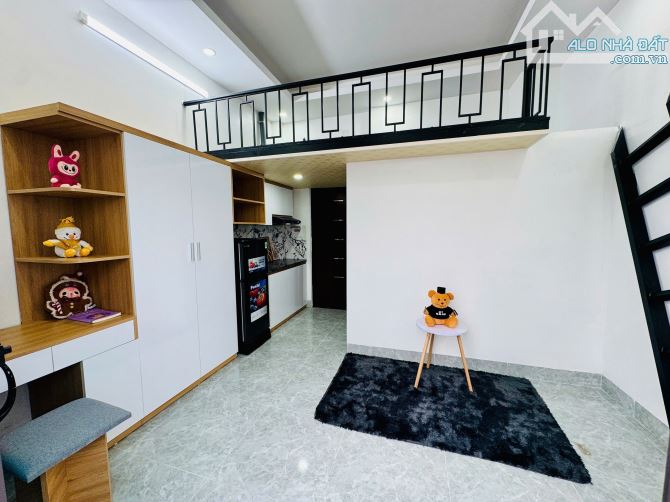 Cho Thuê CCMN Ngõ 40 Ngọc Trục Nam Từ Liêm 25m2 Gác Xép Cửa Sổ Ban Công Thang Máy Ô Tô Đỗ - 8