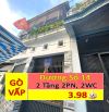 Nhà 2 tầng đường số 14, Phường 8, Quận Gò Vấp, 35m² (3.5x10), 3.98 tỷ, 2 phòng ngủ