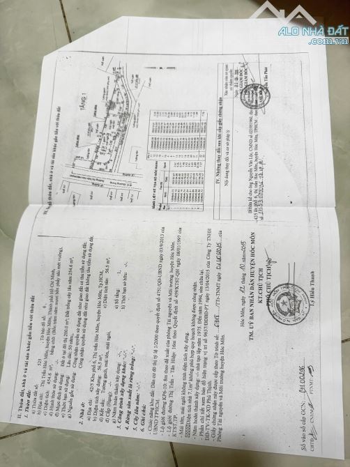 HÀNG SIÊU HIẾM – NHÀ CẤP 4 (10x45) GÓC 2 MẶT TIỀN TRUNG TÂM TÂN HIỆP - 1