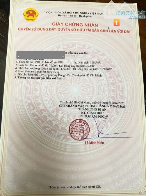 4,85TỷTL🔥Bán Đất 100,6m2 MT đường Cây Da Xề, Kế BigC Go p.Đông Hòa, Tp.Dĩ An - 4