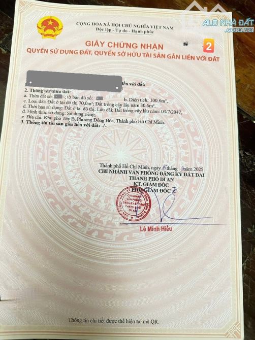 4,85TỷTL🔥Bán Đất 100,6m2 MT đường Cây Da Xề, Kế BigC Go p.Đông Hòa, Tp.Dĩ An - 6